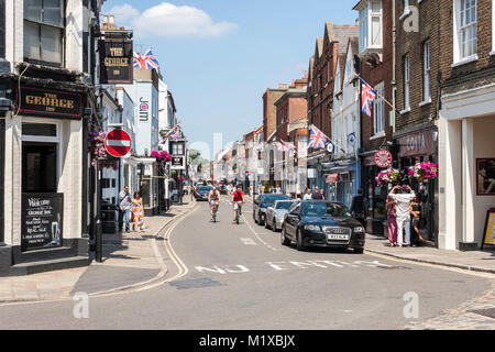 Eton High Street, Berkshire, England, GB, UK Stockfoto