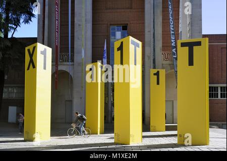 Mailand (Italien), der Palast der Triennale, Galerie für Kunst und Design Stockfoto