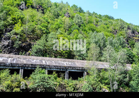 Die schiltal von Hunedoara Grafschaft Rumänien, zwischen den Retezat und die Parang Berge. Stockfoto