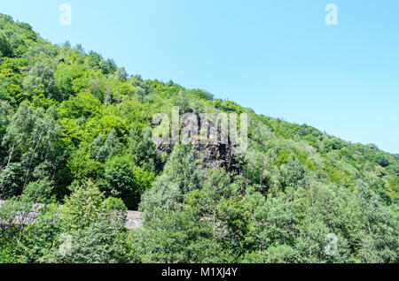 Die schiltal von Hunedoara Grafschaft Rumänien, zwischen den Retezat und die Parang Berge. Stockfoto