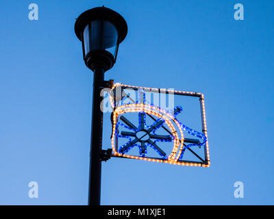 Schiffe Radlichter, Cowes, Isle of Wight, England. GROSSBRITANNIEN, GB. Stockfoto