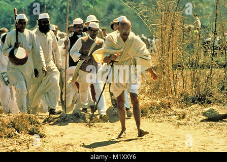 GANDHI 1982 International Film Investors Film mit Ben Kingsley Stockfoto