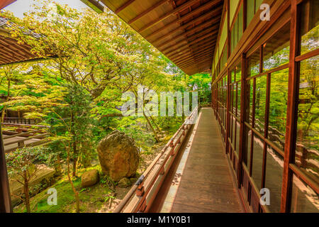 Eikan-do in Kyoto. Stockfoto