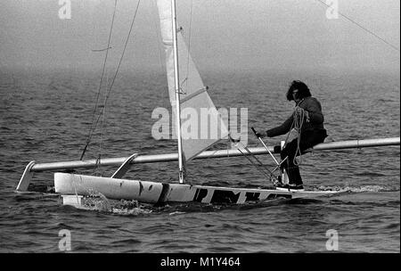 AJAXNETPHOTO. - Okt, 1978. PORTLAND, England. - WEYMOUTH SPEED WEEK VOM HIMMEL (SIMON SANDERSON) auf Portland Harbour. Foto: Jonathan Eastland/AJAX REF: 2781310 21103 Stockfoto