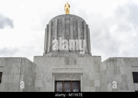 Oregon State Capitol Building in Salem Stockfoto