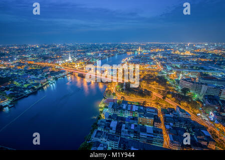 Chao Phraya River View Stockfoto