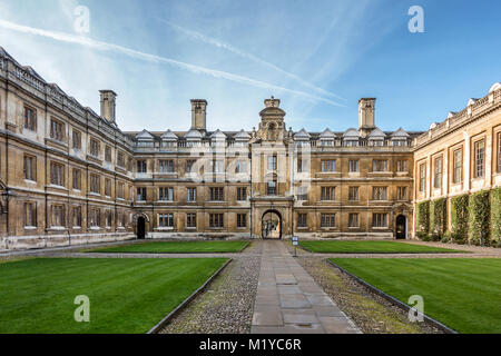 Clare College in Cambridge Stockfoto