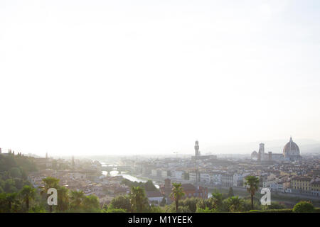 Florenz - Hauptstadt der italienischen Region der Toskana Stockfoto