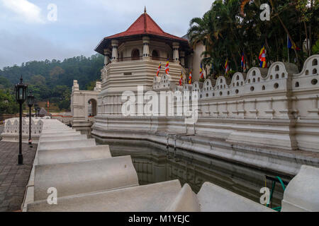 Kandy, Tempel des Zahns, zentrale Provinz, Sri Lanka, Asien Stockfoto