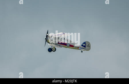 RAF-Kämpfer von 1939 in Shoreham Airshow Stockfoto