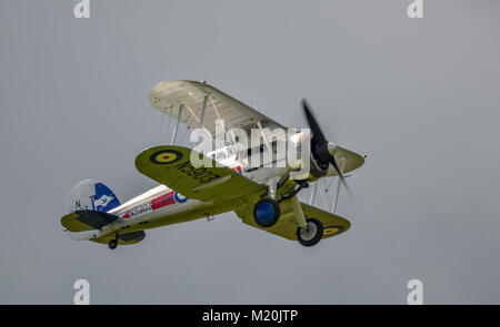 RAF-Kämpfer von 1939 in Shoreham Airshow Stockfoto