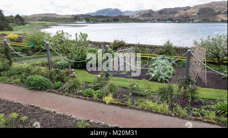 Die gemüsegärten an inverewe Gardens, Poolewe, Wester Ross, Schottland. UK. Stockfoto