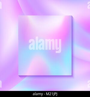 Abstrakte holographische Hintergrund Stock Vektor