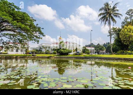 Präsidentenpalast der Republik Indonesien in Bogor, West Java, Indonesien Stockfoto