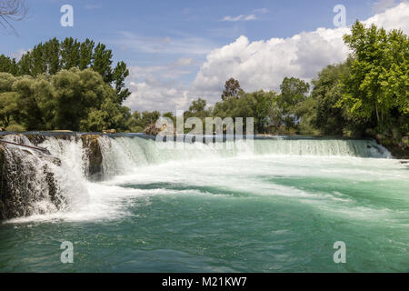 Wasserfälle von Manavgat Türkei in der Nähe von Antalya Türkei Europa Stockfoto