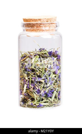 Symphytum beinwell in einer Flasche mit Korken Stopfen für medizinische us Stockfoto