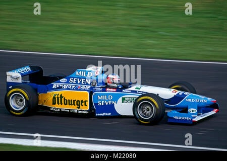 Michael Schumacher, F1, Benetton Renault, San Marin GP 1995, Imola Stockfoto