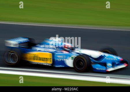 F1: Michael Schumacher Benetton Renault, GP San Marin 1995, Imola Stockfoto