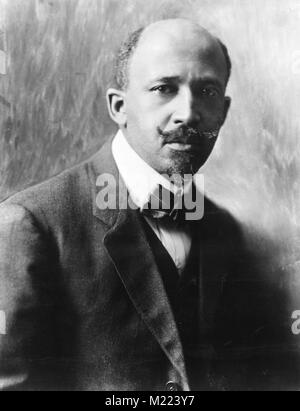 William Edward Burghardt "W. E. B.' Du Bois (1868-1963), US-amerikanische Soziologe, Historiker, Bürgerrechtler, Autor, Schriftsteller 1918 Stockfoto