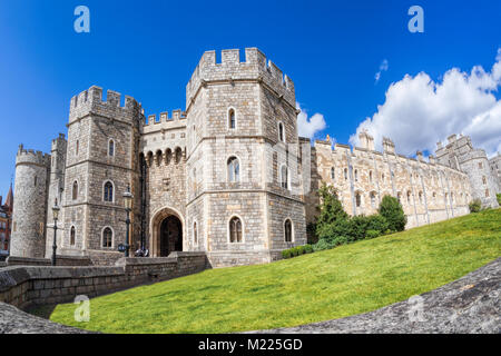 Windsor Castle in der Nähe von London in England, Vereinigtes Königreich Stockfoto