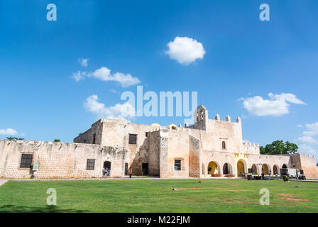 Valladolid, Yucatan, Mexiko, Convento de San Bernardino de Siena Stockfoto