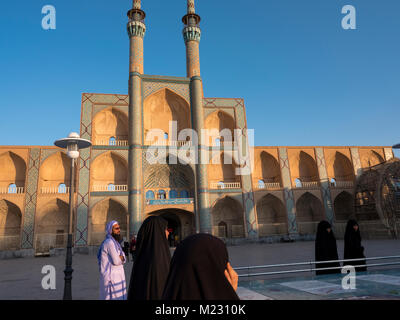 Die Amir Chakhmaq Komplex in Yazd, Provinz Yazd, Iran Stockfoto