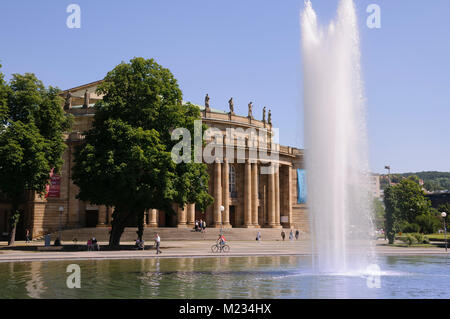 Staatstheater Stuttgart, Baden-Württemberg, Deutschland, Europa Stockfoto