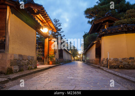 Viertel Nagamachi Samurai in Kanazawa, Japan Stockfoto