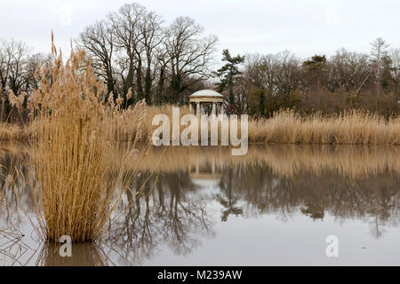 See an Karolyi Palace in Nagymagocs, Ungarn. Stockfoto