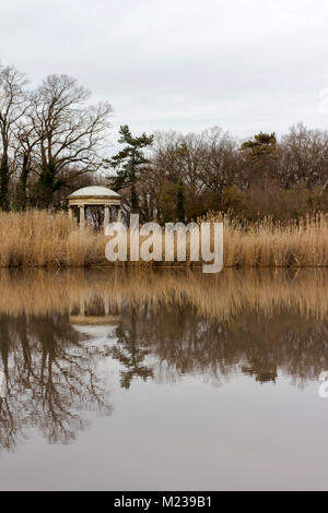 See an Karolyi Palace in Nagymagocs, Ungarn. Stockfoto