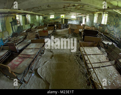 Kings Park Asyl. New York City. Uns Stockfoto