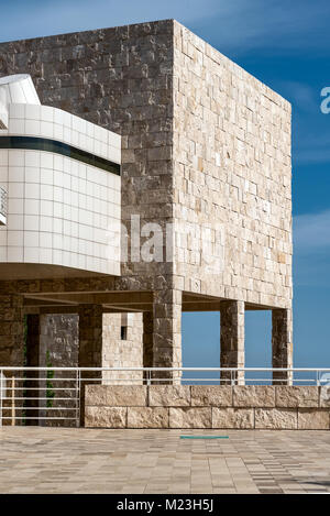 Terrassen Cafe, Getty Center, Los Angeles, Kalifornien Stockfoto