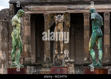 Pompeji Basilika, Italien Stockfoto