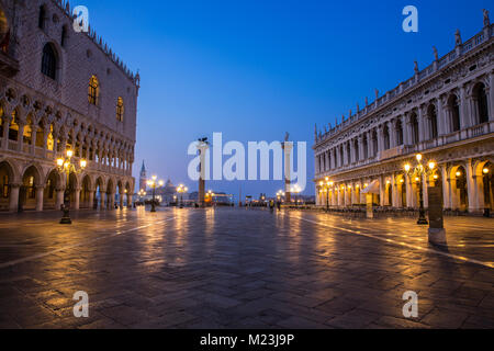 Markusplatz, Venedig, Italien Stockfoto