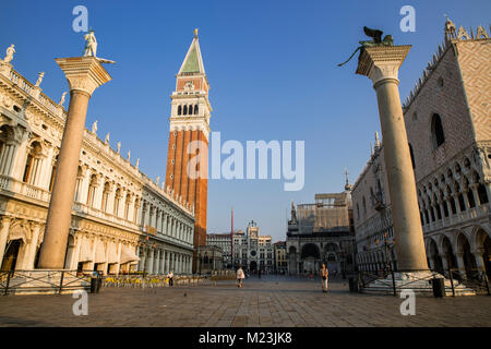 Markusplatz, Venedig, Italien Stockfoto