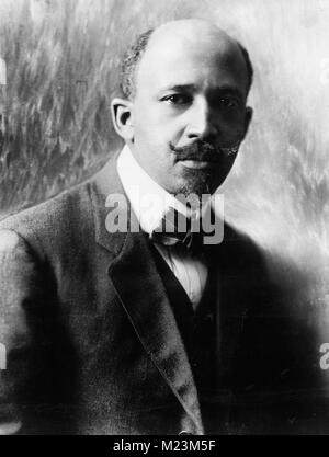 W.E.B. Du Bois (1868 â € "1963), Mitbegründer der Nationalen Vereinigung für die Förderung der Farbiger (NAACP), 1918. Stockfoto