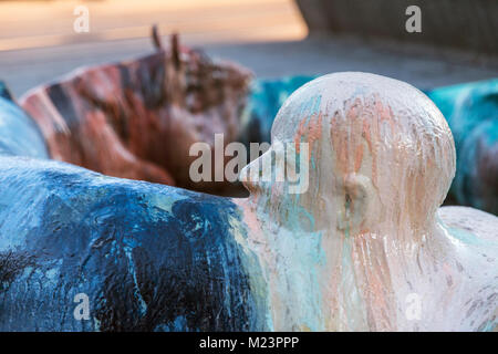 High Line New York, Mutationen sculture, Jon Rafman", "Die Swallower geschluckt' Stockfoto