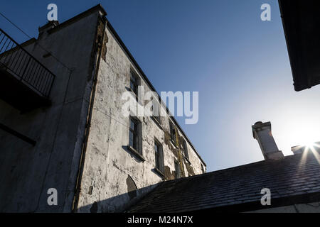 Lupton House, ist ein Basrelief Country House von Charles II Hayne (1747-1821), Polizeichef von Devon im Jahre 1772 erbaut und Oberst des North Devon Miliz. Es Stockfoto