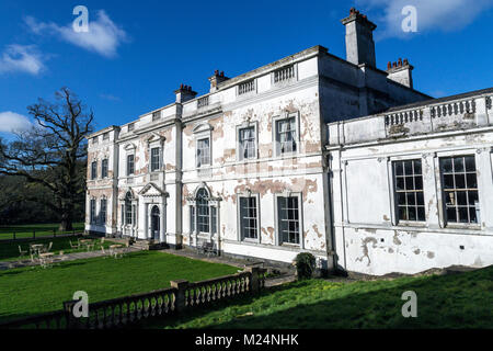 Lupton House, ist ein Basrelief Country House von Charles II Hayne (1747-1821), Polizeichef von Devon im Jahre 1772 erbaut und Oberst des North Devon Miliz. Es Stockfoto