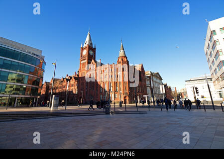 Universität Liverpool Victoria Building, Liverpool Merseyside, UK. Stockfoto