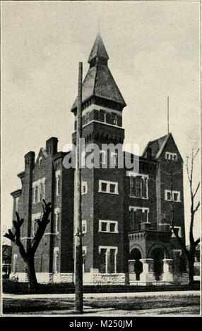 "Hundertjährige Geschichte und Handbuch von Indiana: die Geschichte des Staates vom Anfang bis zum Ende des Bürgerkrieges, sowie einen Überblick über den Fortschritt der heutigen Zeit' (1915) Stockfoto