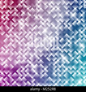 Abstrakten geometrischen Hintergrund für Design. Vector Illustration Stock Vektor