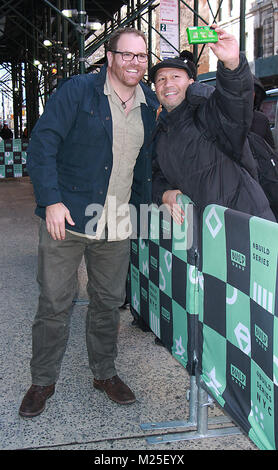 NEW YORK, NY 05. Februar: Josh Gates in Serie bauen in die neue Saison der Expedition unbekannt in New York City am 5. Februar 2018 zu fördern. Credit: RW/MediaPunch Stockfoto