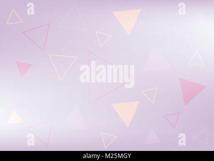 Vector Hintergrund mit triangels, Vector Illustration. Stock Vektor