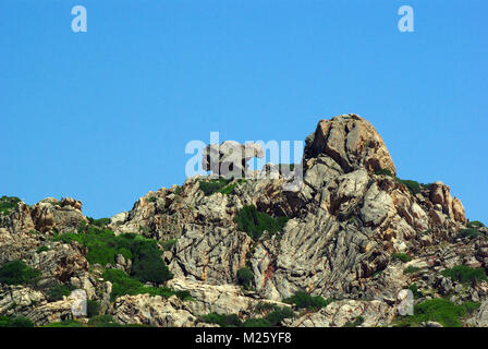 Insel Caprera, La Maddalena, Sardinien Stockfoto