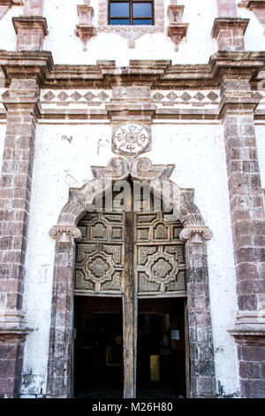 Misión Nuestra Señor San Ignacio de Kadakaamán, auch zu Zeiten als der San Ignacio Mission als Er befindet sich in der Stadt mit dem gleichen Namen. Stockfoto