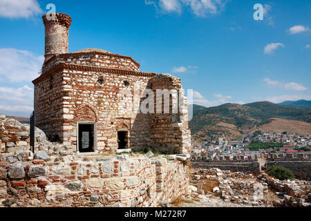 Gebäude innerhalb der Ayasuluk Burg in Selcuk. Türkei Stockfoto