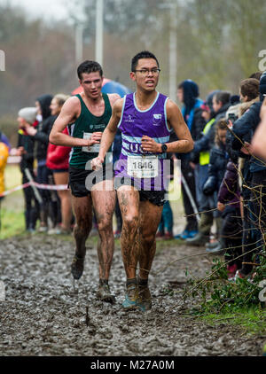 BUCS (Britische Universitäten und Colleges Sport) Cross Country Meisterschaften 2018 Stockfoto