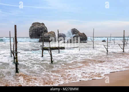 Koggala Beach, Galle, Sri Lanka, Asien Stockfoto
