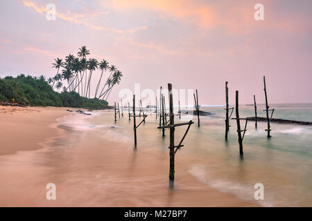 Koggala Beach, Galle, Sri Lanka, Asien Stockfoto